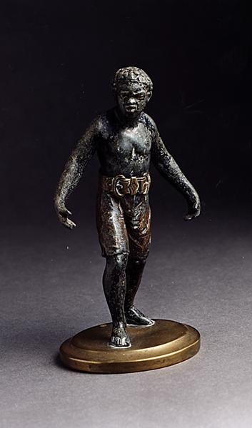 Bojownik-nagroda (spelter i brąz) autorstwa English School
