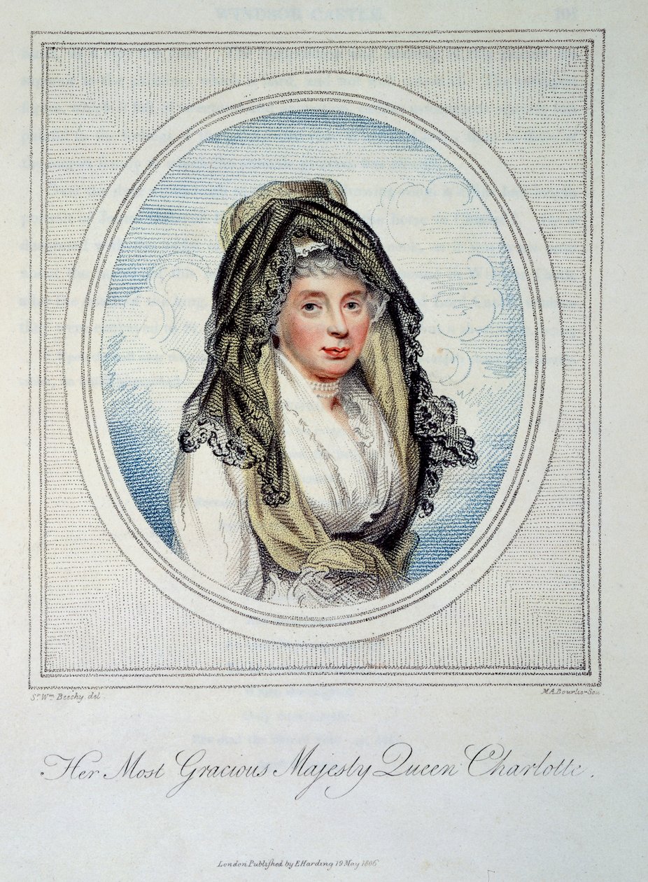 Królowa Charlotte, 1806 autorstwa English School