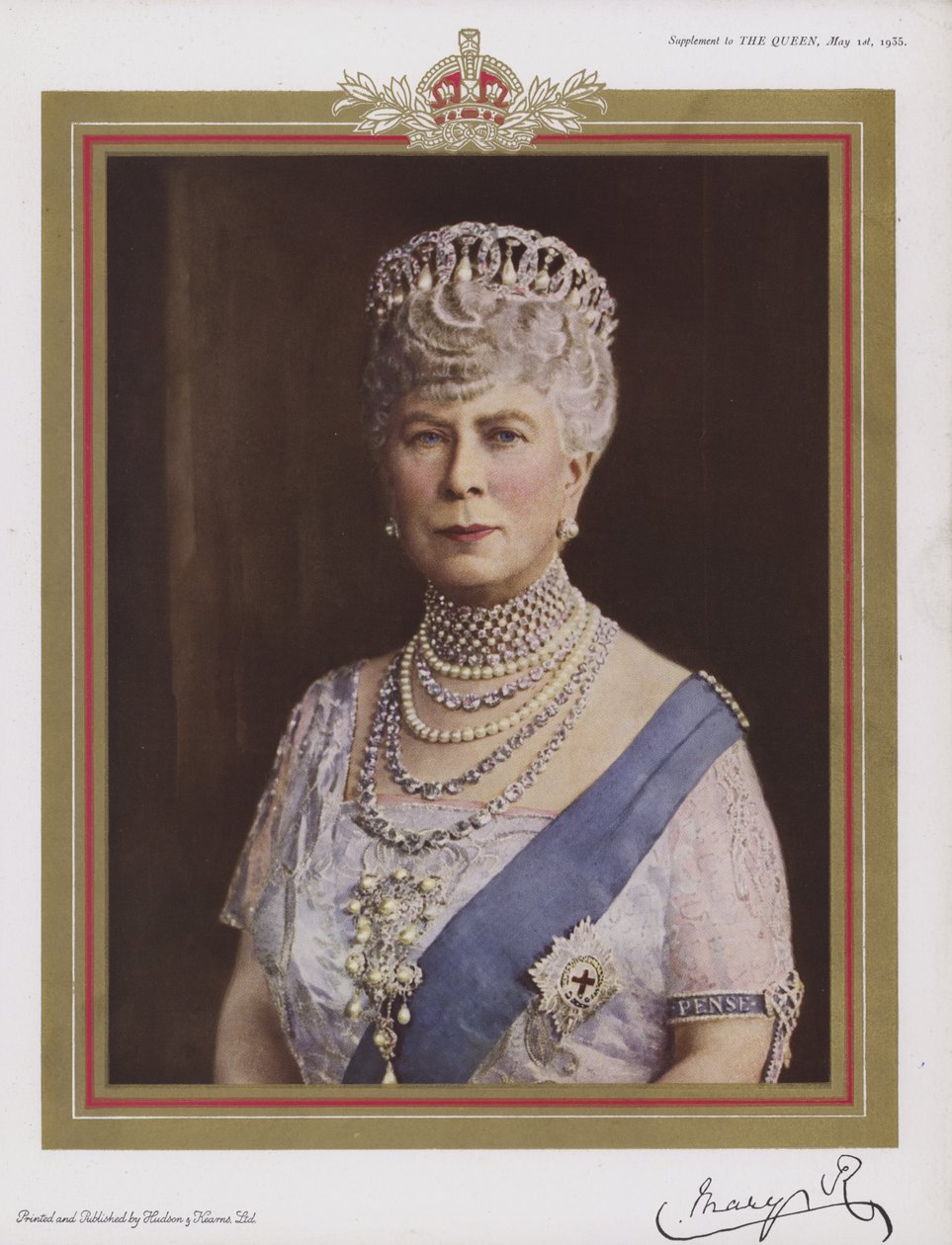 Queen Mary autorstwa English School