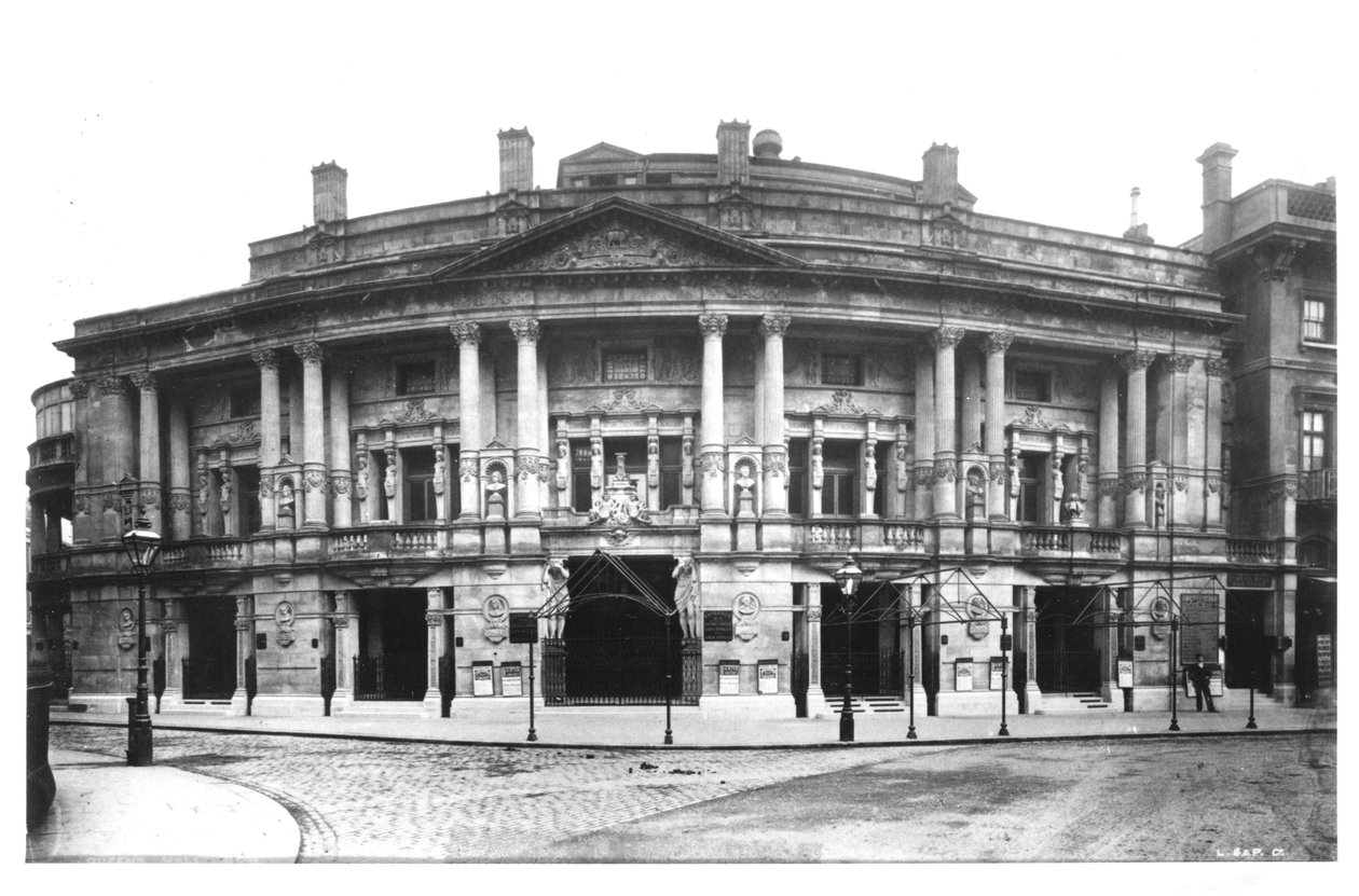 Queens Hall w Langham Place, Londyn, 1896 r. autorstwa English School