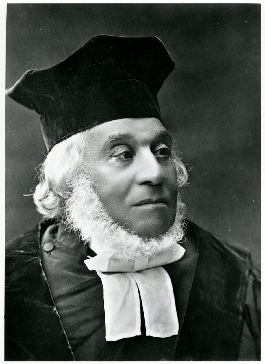 Rabin Nathan Marcus hakohen Adler (1803-90) (zdjęcie czarno-białe) autorstwa English School