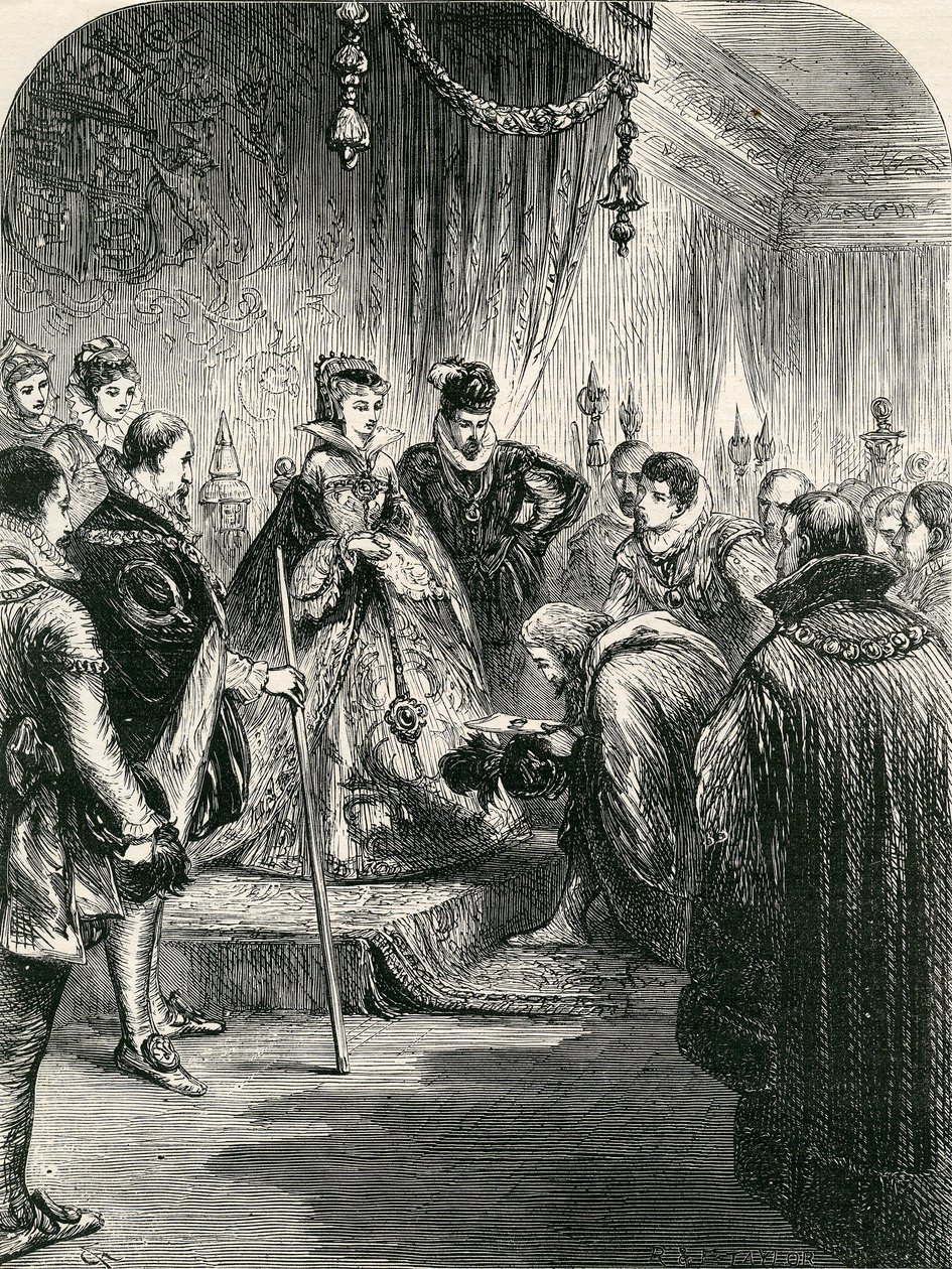 Przyjęcie Pierwszej Ambasady Rosyjskiej w Anglii, 1865 autorstwa English School