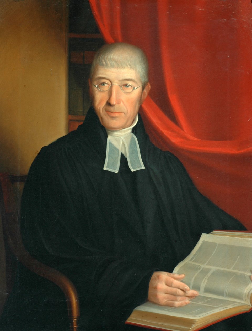 Wielebny James Mitton autorstwa English School