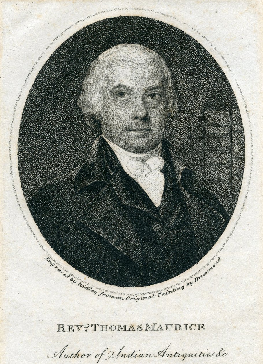 Wielebny Thomas Maurice (1754-1824) (grawerowanie) autorstwa English School