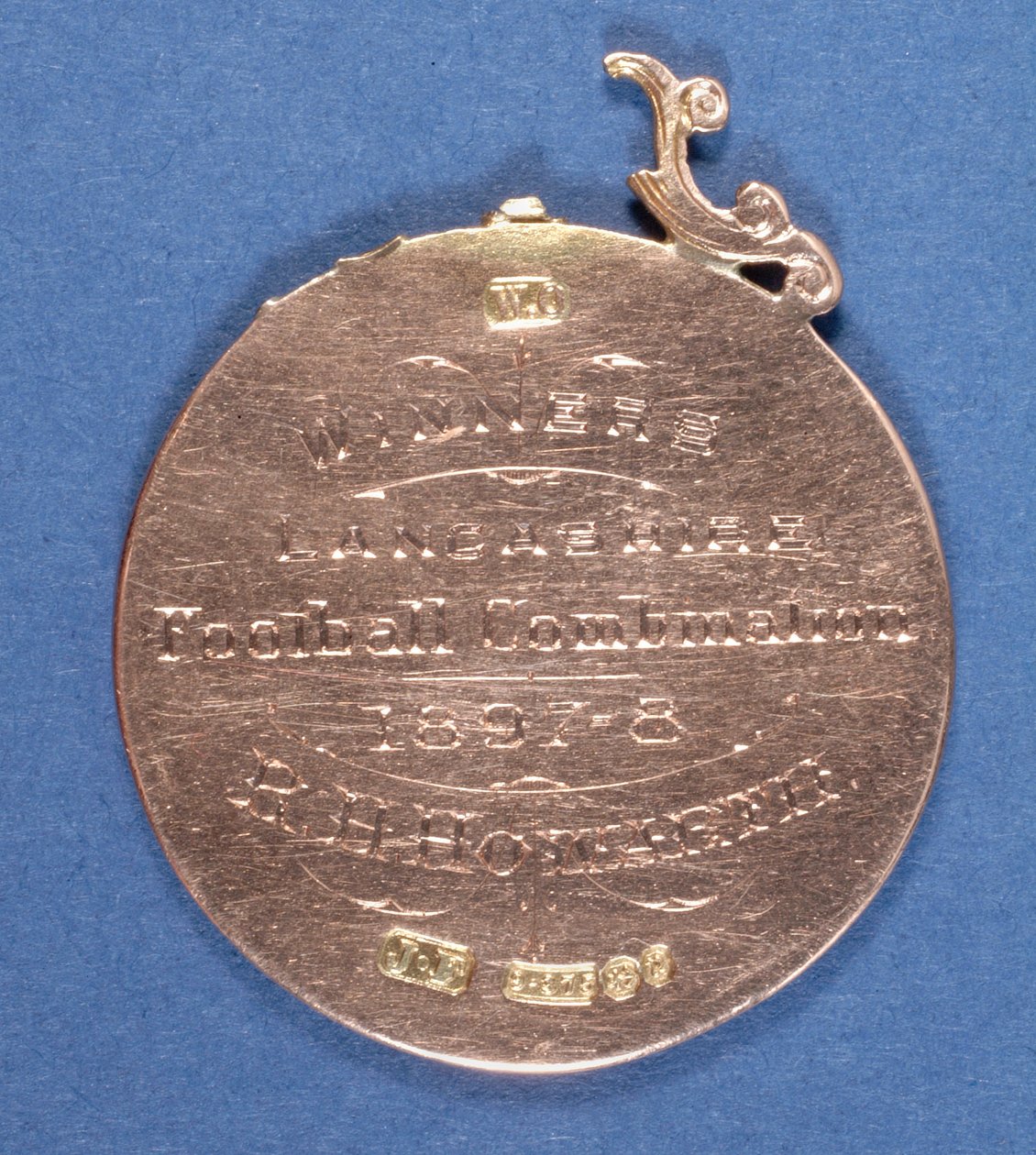 Rewers medalu Preston North End Football Club, 1897-98 (metal) (patrz również 315000) autorstwa English School