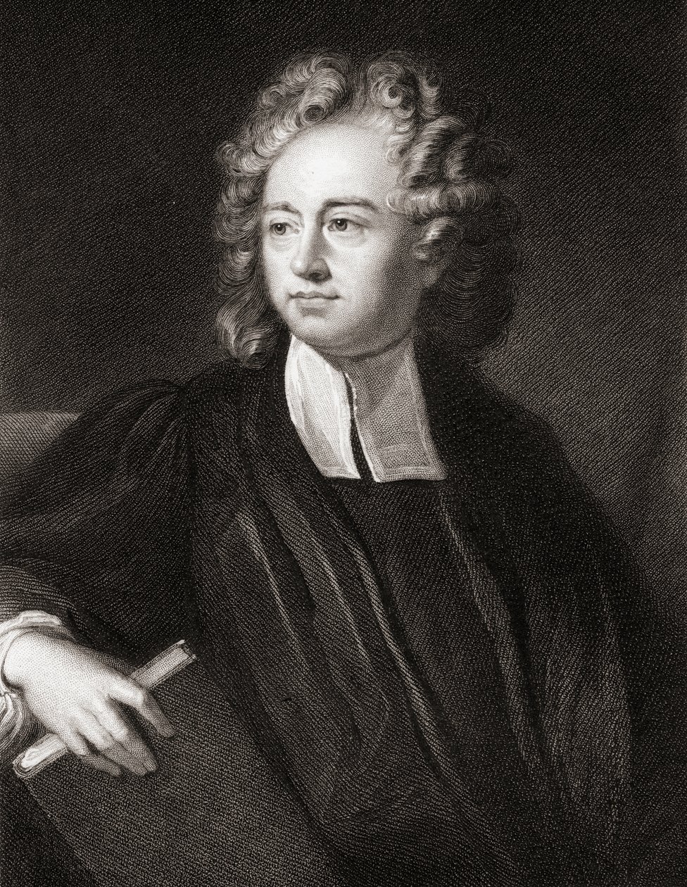 Richard Bentley (1662-1742) z Galerii Malarstwa, wydana w 1833 r. autorstwa English School