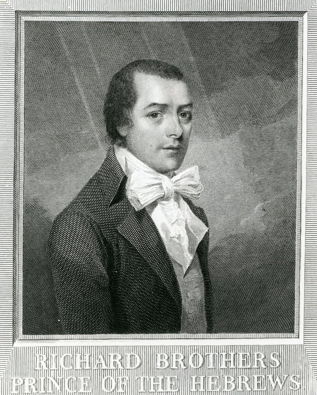 Richard Brothers (1757-1824) (grawerowanie) autorstwa English School