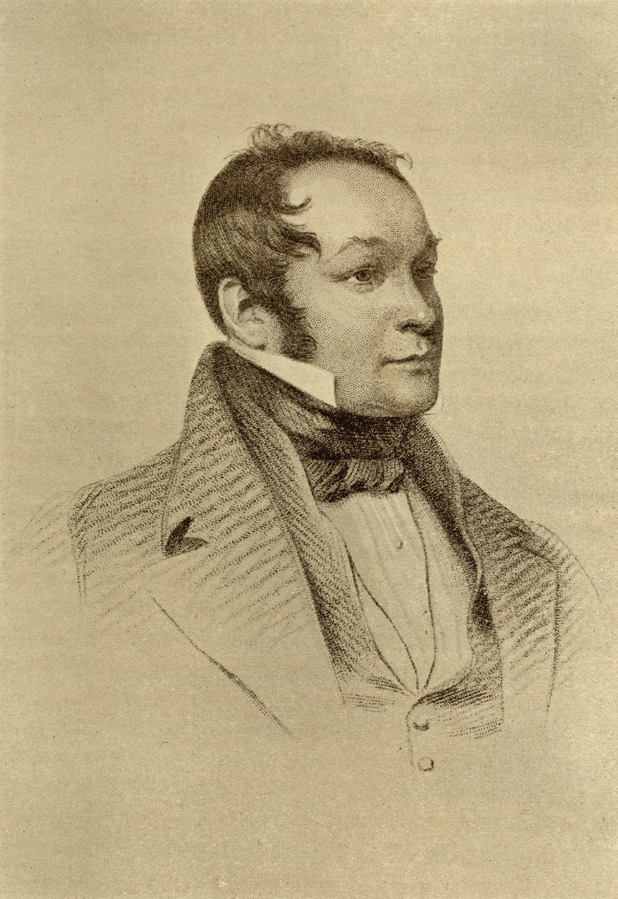 Richard Harris Barham (1788-1845) autorstwa English School
