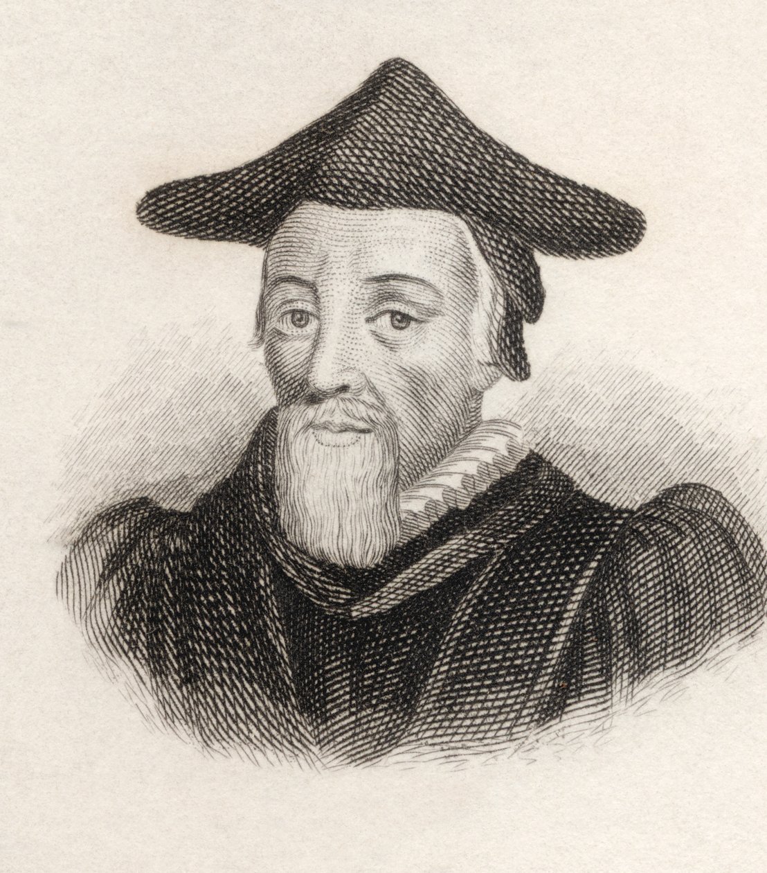 Richard Hooker, z "Crabbes Historical Dictionary", opublikowanego w 1825 r. autorstwa English School
