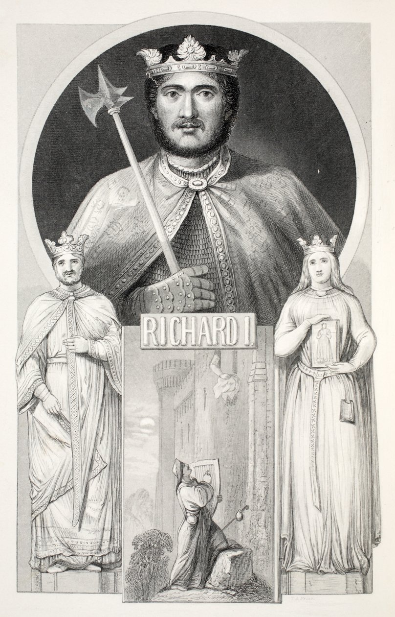 Ryszard I autorstwa English School