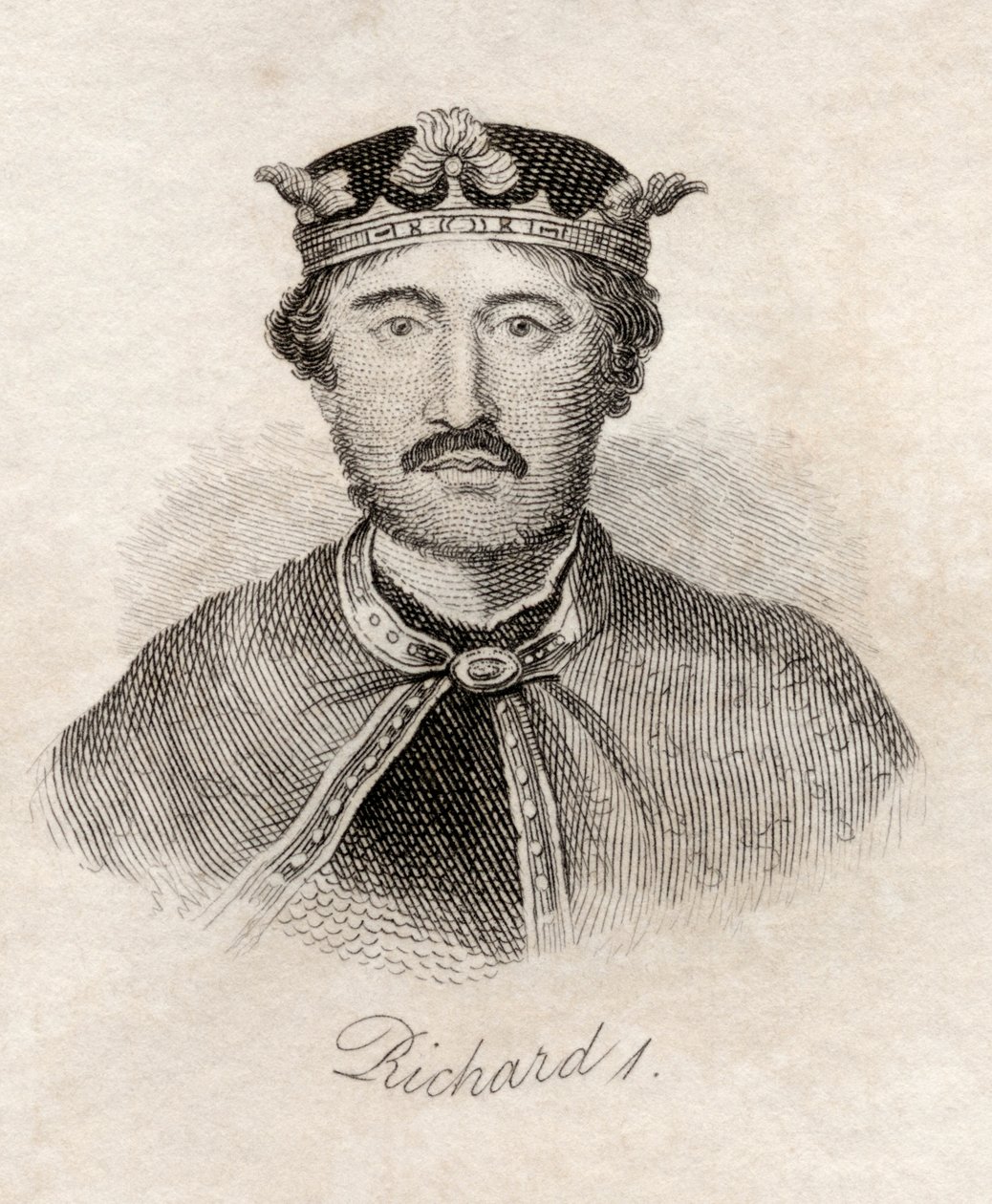 Ryszard Lwie Serce, z "Crabb