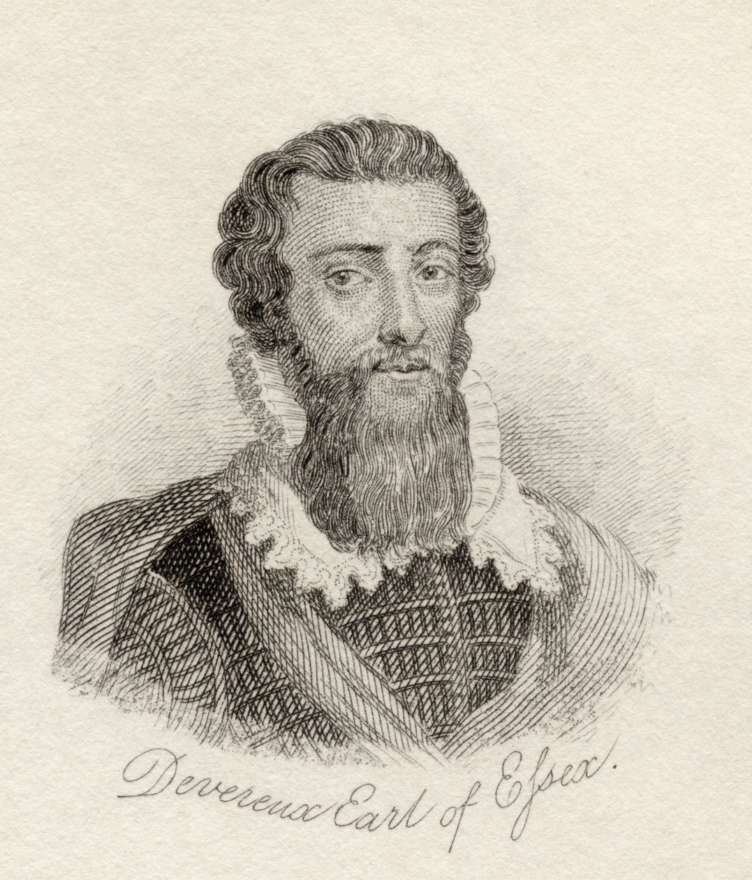 Robert Devereux, ze „Słownika historycznego Krabba”, opublikowanego w 1825 r. autorstwa English School