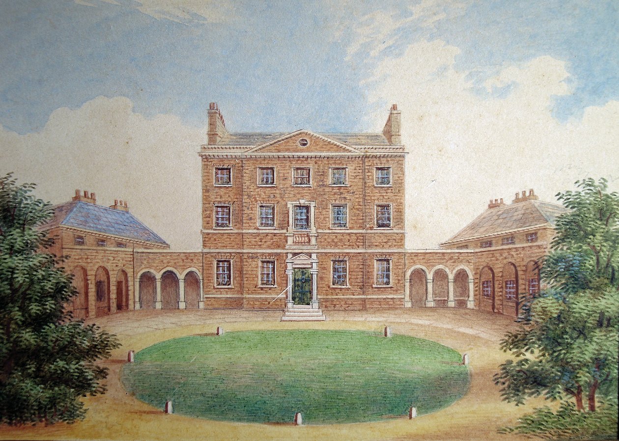 Rutland House (wc na papierze) autorstwa English School
