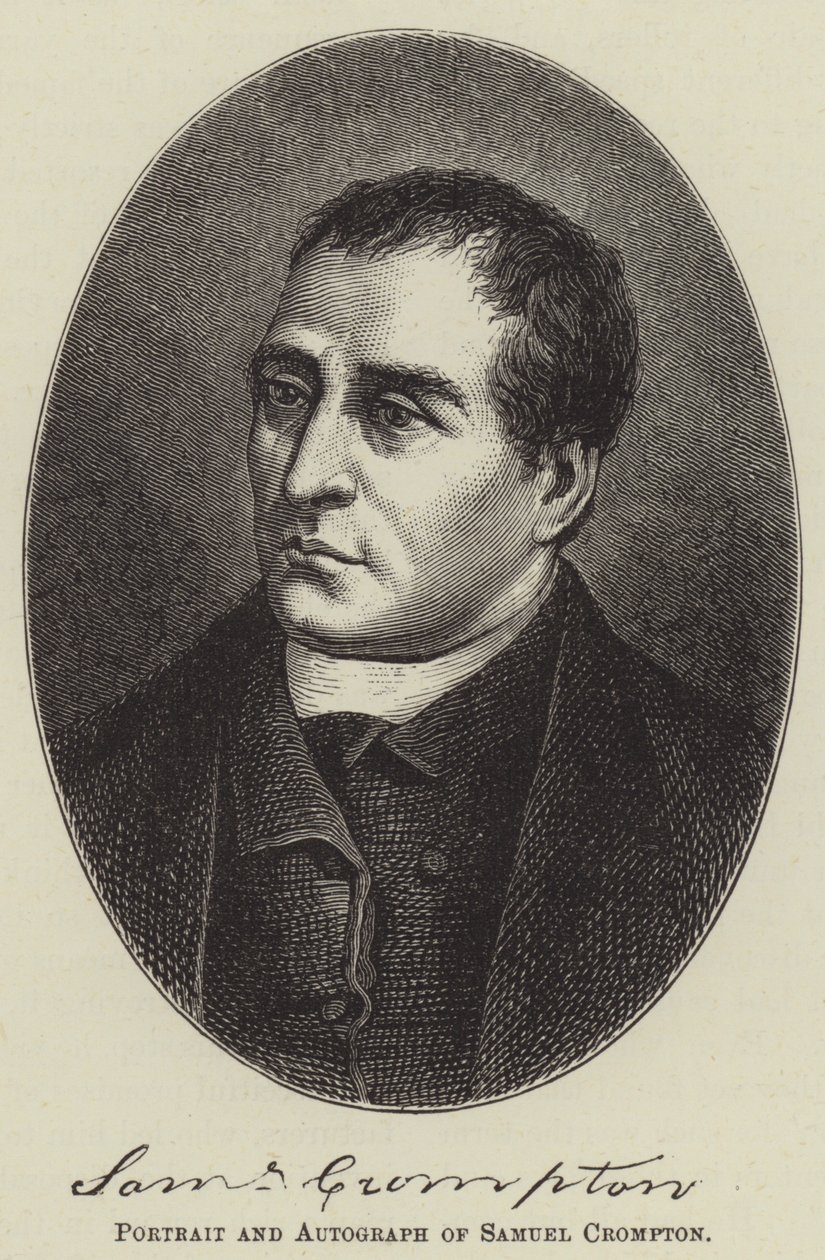 Samuel Crompton (grawerunek) autorstwa English School