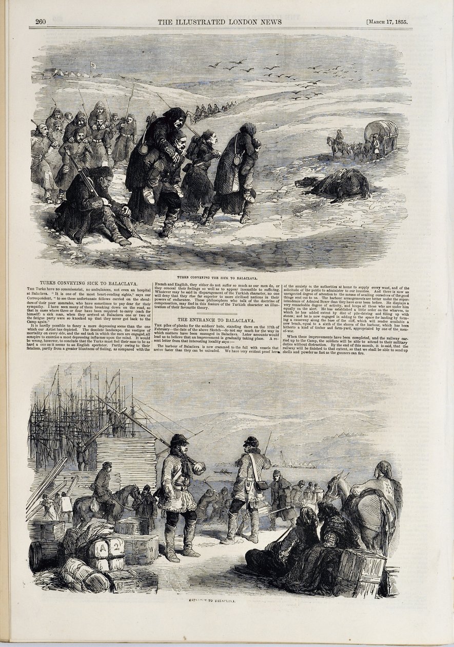 Scena z Kominiarki, z „The Illustrated London News” autorstwa English School