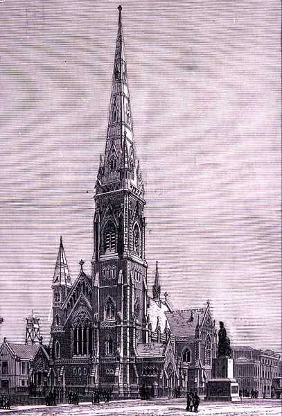 Scots Church, Collins Street, Melbourne, Australia, z 