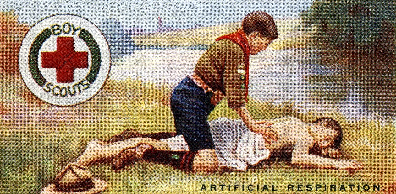 Harcerska odznaka pierwszej pomocy, 1929 autorstwa English School