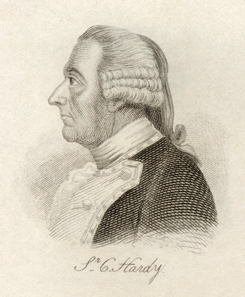 Sir Charles Hardy, z "Crabb