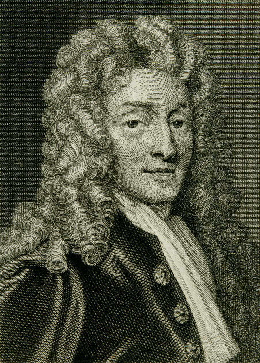 Sir Christopher Wren (1632-1723) autorstwa English School