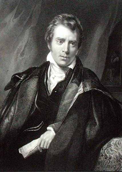 Sir David Wilkie (1785-1841) (grafika) autorstwa English School