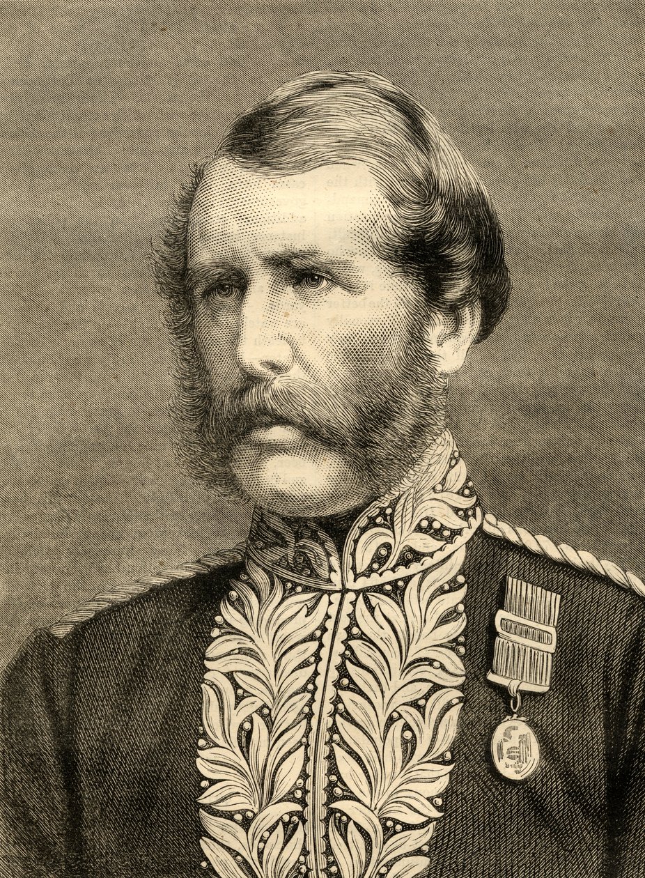 Sir Edmund Henderson (1821-96) Główny Komisarz Policji Metropolitalnej autorstwa English School