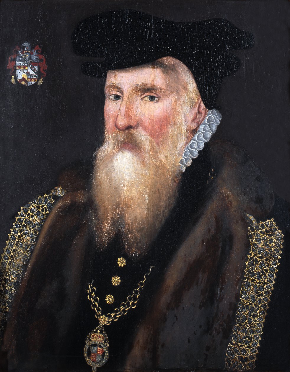 Sir Gilbert Dethick, Król Broni do Podwiązki autorstwa English School