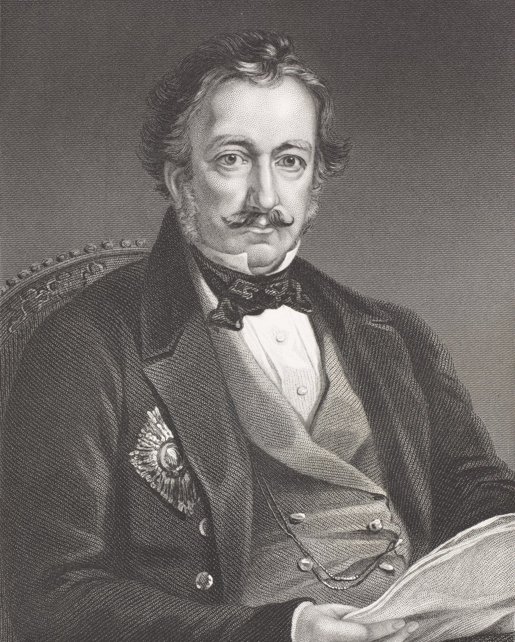 Sir Henry Pottinger, z „Galerii Portretów Historycznych”, wydanej ok. 1880 r. autorstwa English School