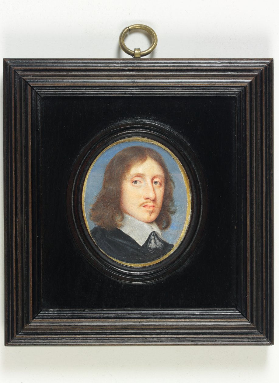 Sir Henry Vane Młodszy (akwarela na welinie) autorstwa English School