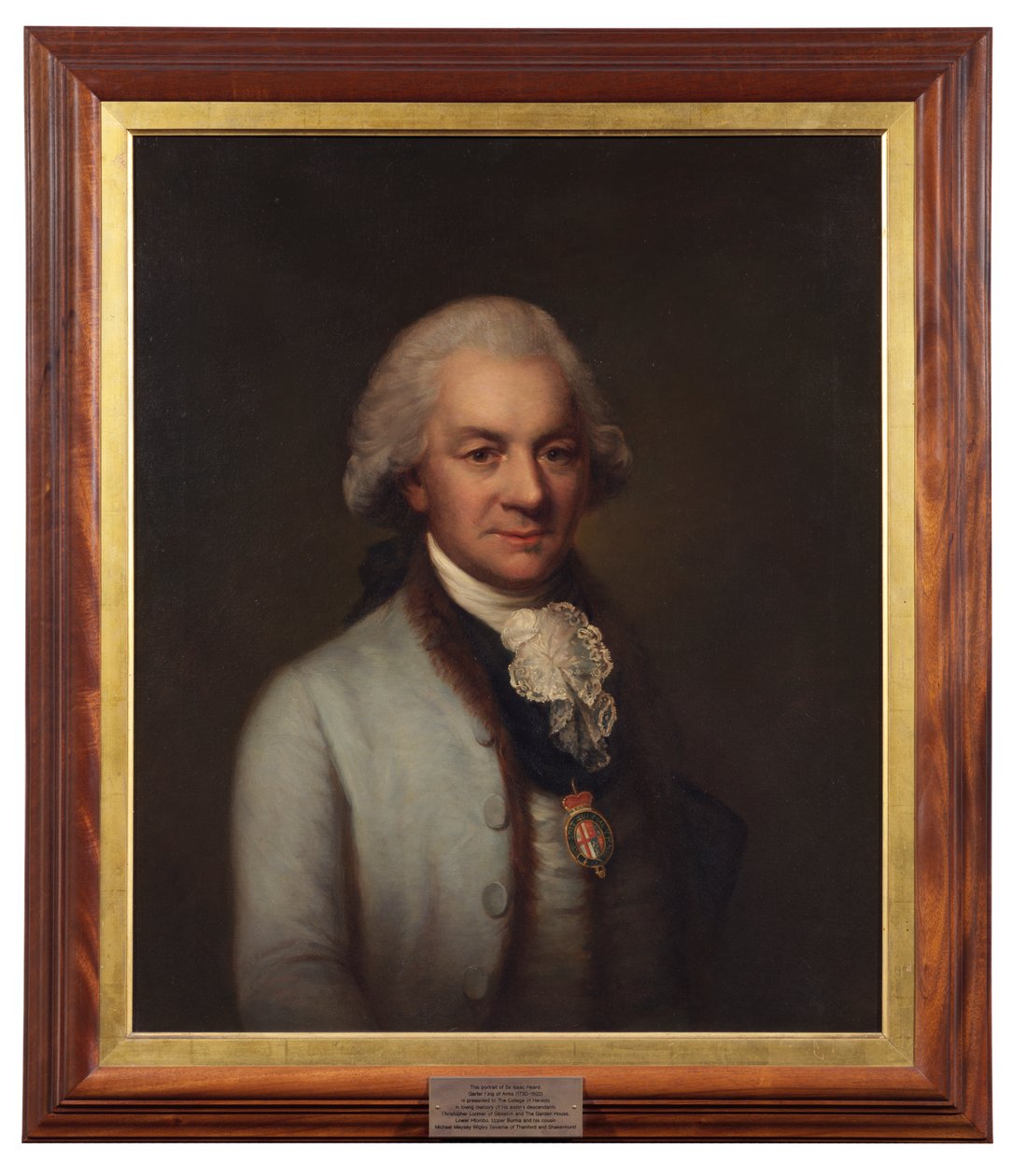 Sir Isaac Heard, Król Broni do Podwiązki autorstwa English School