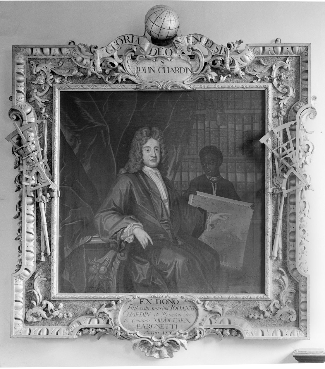 Sir John Chardin autorstwa English School