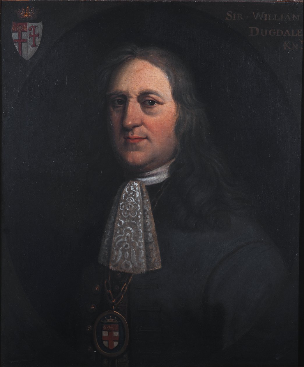 Sir John Dugdale, król broni Norroy autorstwa English School