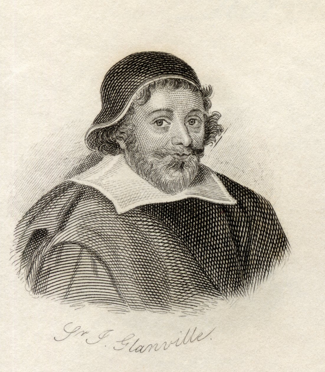 Sir John Glanville Młodszy, z „Słownika historycznego Krabba”, opublikowanego w 1825 r. autorstwa English School