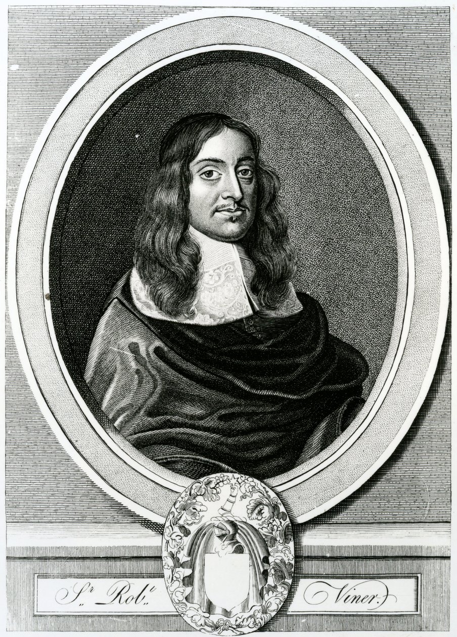 Sir Robert Vyner, 1. baronet (1631-88) autorstwa English School