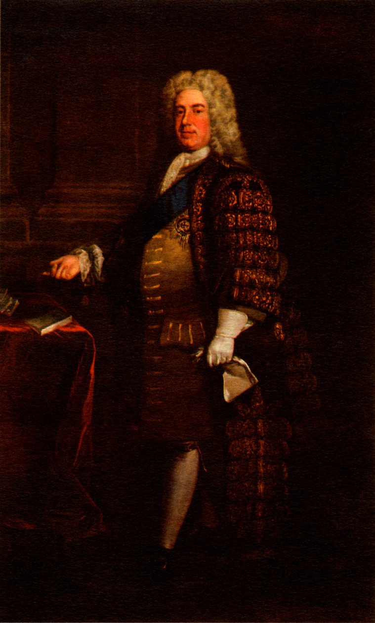 Sir Robert Walpole autorstwa English School