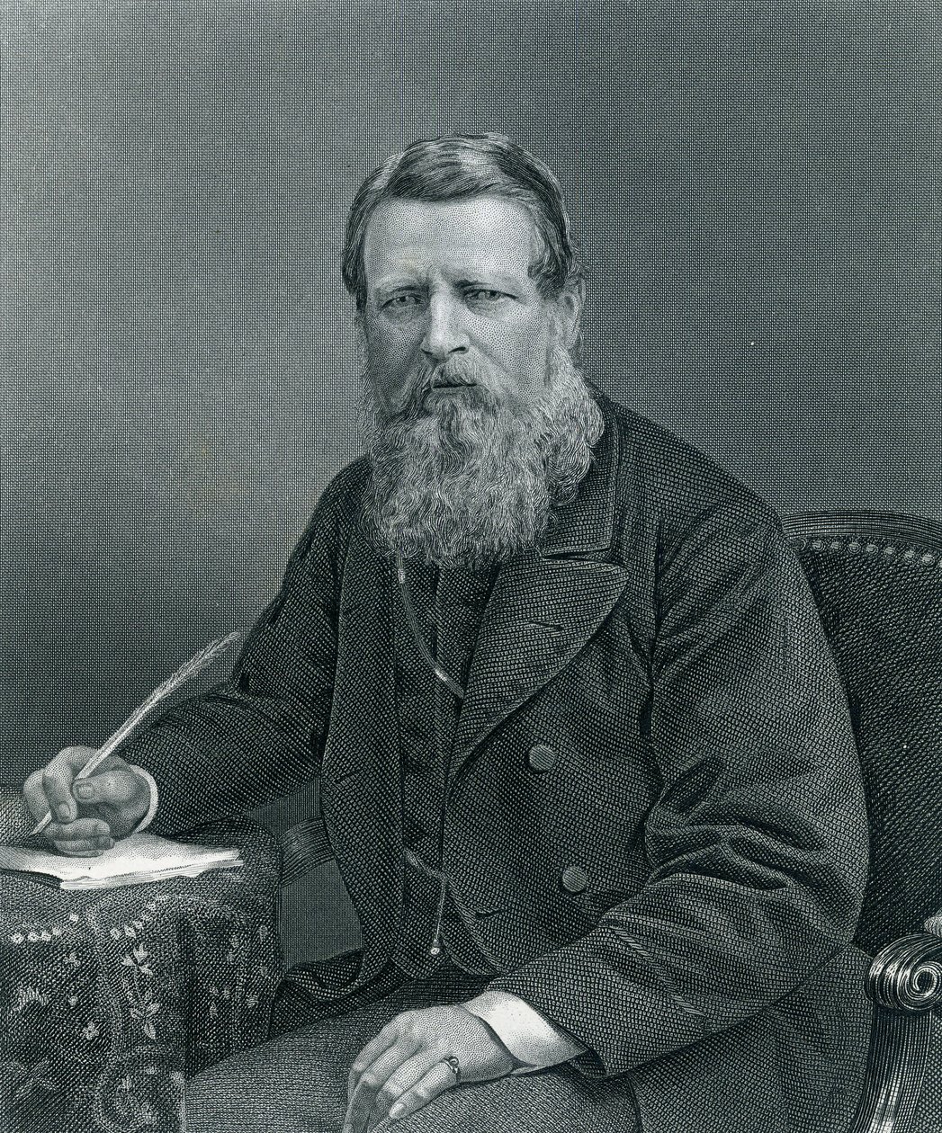Sir Stafford Henry Northcote (1818-87) autorstwa English School