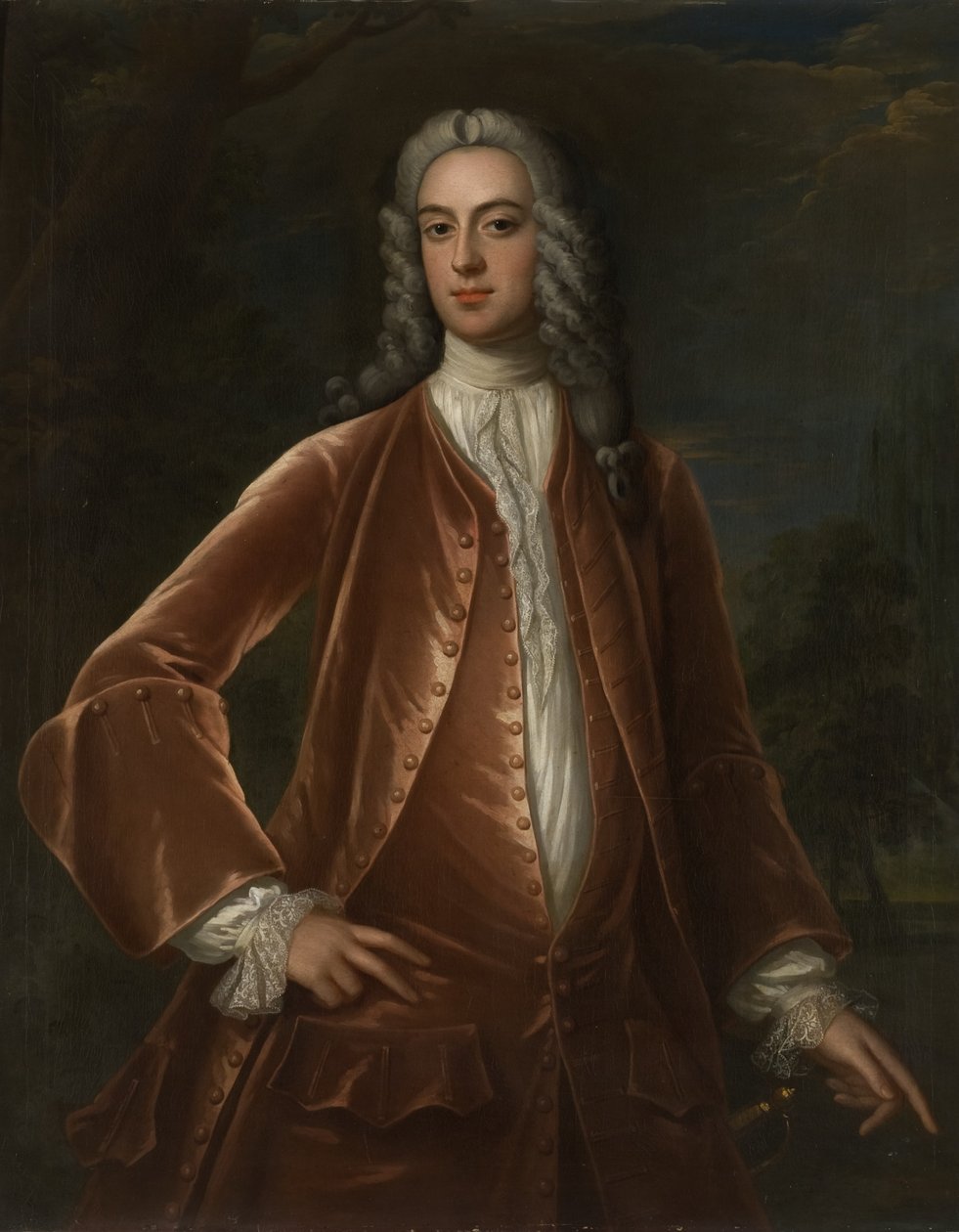 Sir William Middleton autorstwa English School