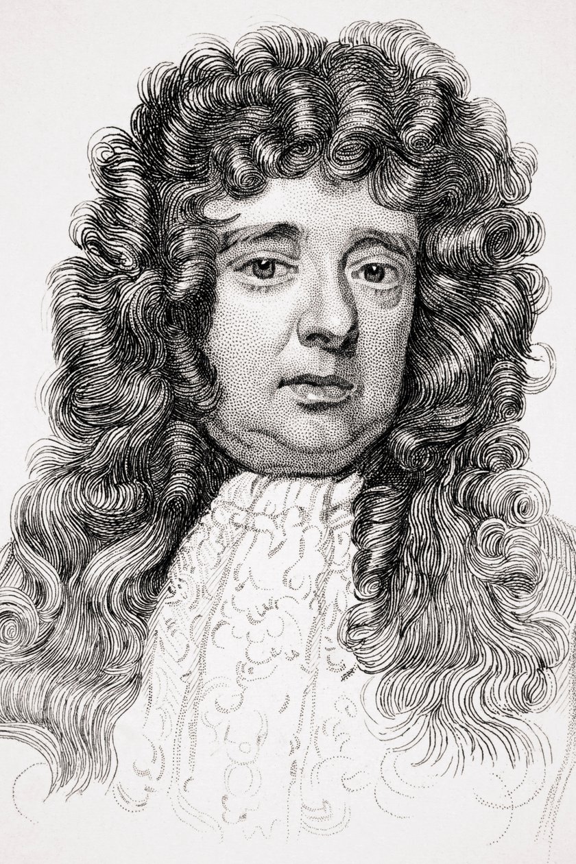 Sir William Petty, z Old Englands Worthies autorstwa Lorda Broughama i innych, opublikował Londyn, ok. 1880 r. autorstwa English School