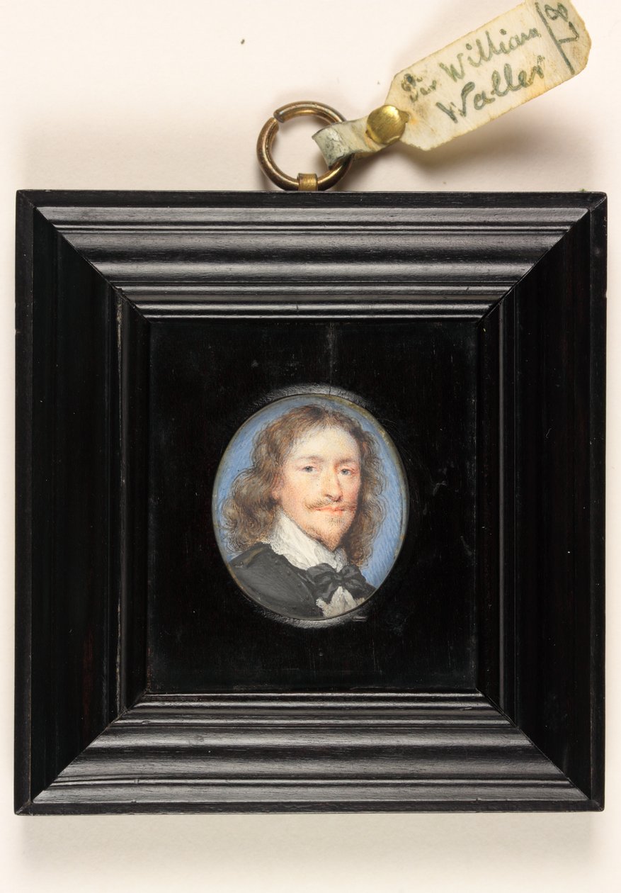 Sir William Waller (akwarela na welinie) autorstwa English School
