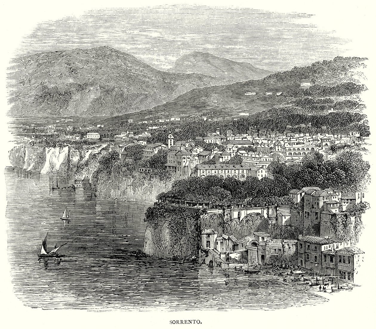 Sorrento (grawerunek) autorstwa English School