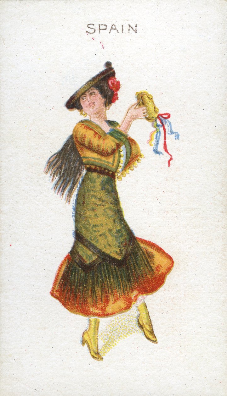 Hiszpania, 1915 autorstwa English School