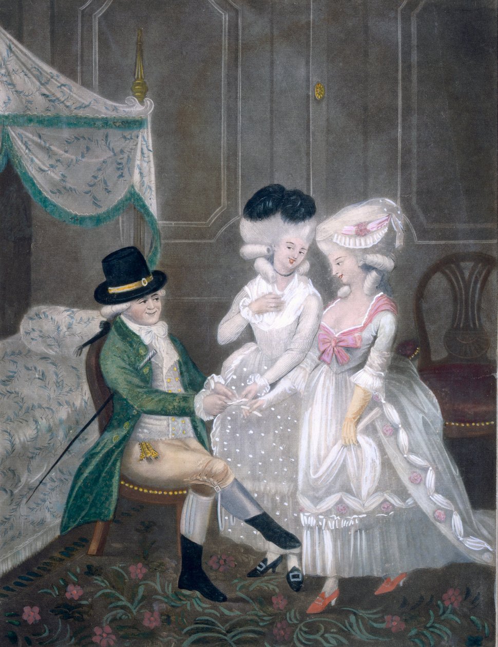 S. Timothy Thicketts po raz pierwszy jedzie do Londynu, czyli do miejsca Beauties of Kings, losując o --, 1781 autorstwa English School