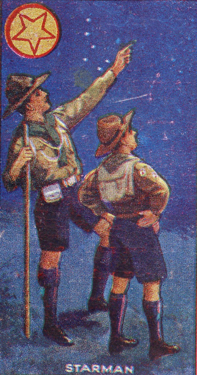 Odznaka Starman Scout, 1923 autorstwa English School