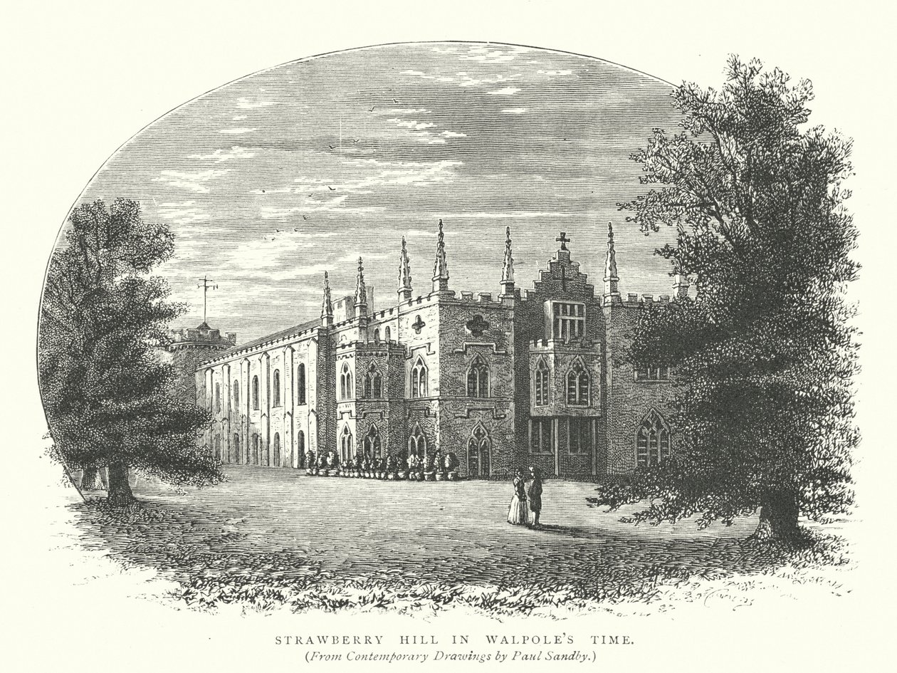 Strawberry Hill w czasach Walpole