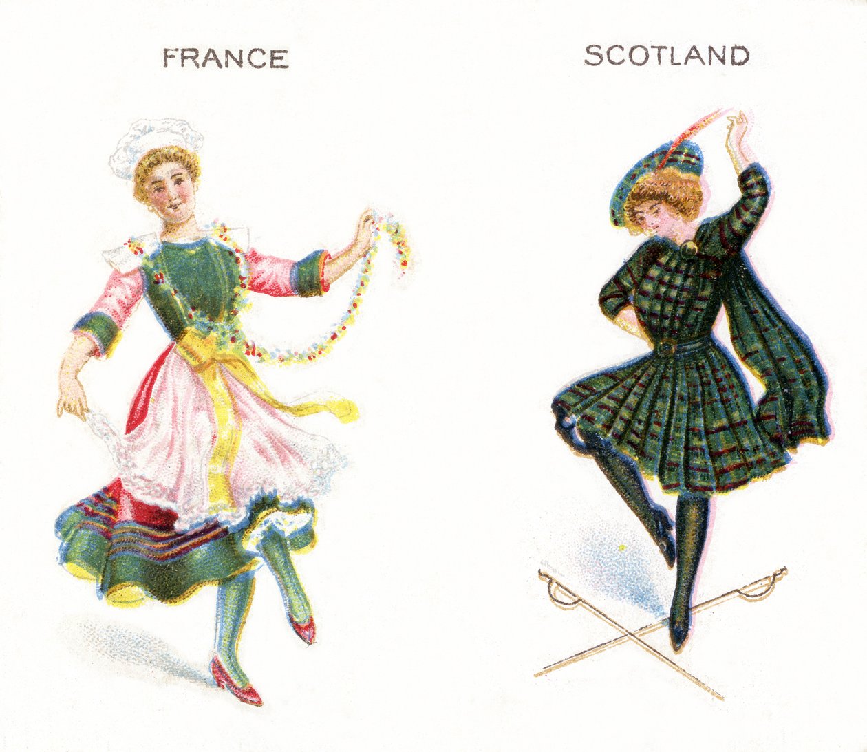 Sojusz Auld, Francja i Szkocja, 1915 autorstwa English School