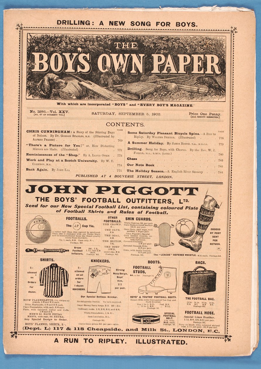Własny papier chłopców, 1903 (druk) autorstwa English School