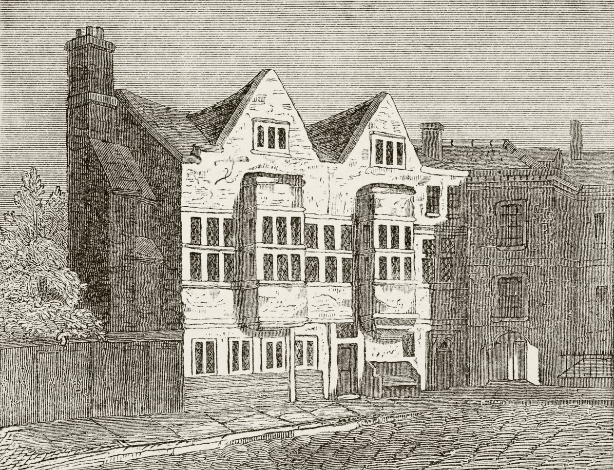 Court of Star Chamber, Westminster, z książki „The National and Domestic History of England” Williama Hickmana Smitha Aubreya (1858-1916) opublikowanej w Londynie ok. 1890 r. autorstwa English School