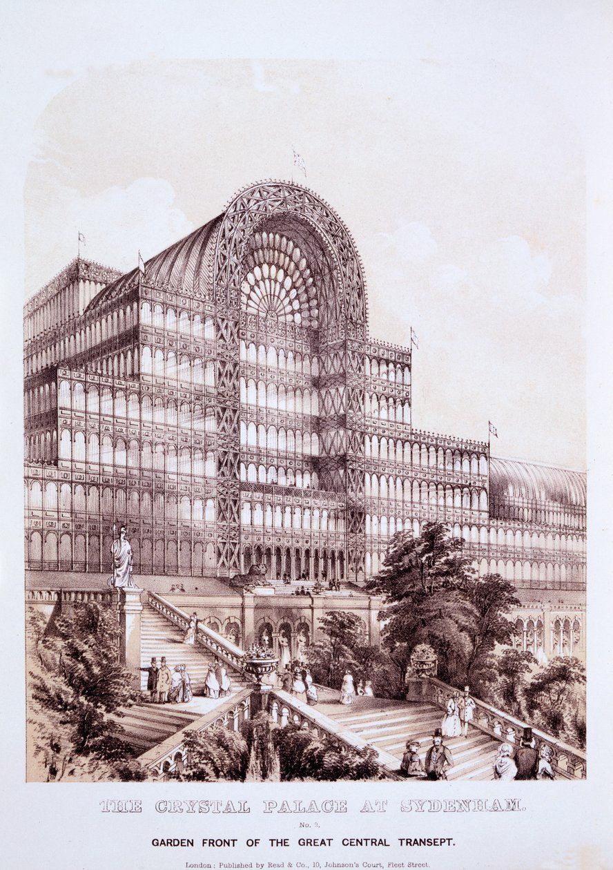 Kryształowy Pałac w Sydenham autorstwa English School