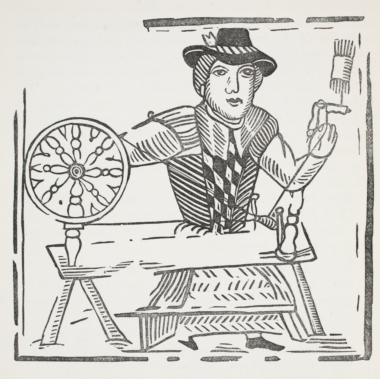 The History of the Blind Beggar of Bethnal Green, ilustracja z rozdziałów XVIII wieku autorstwa Johna Ashtona, wyd. 1882 autorstwa English School