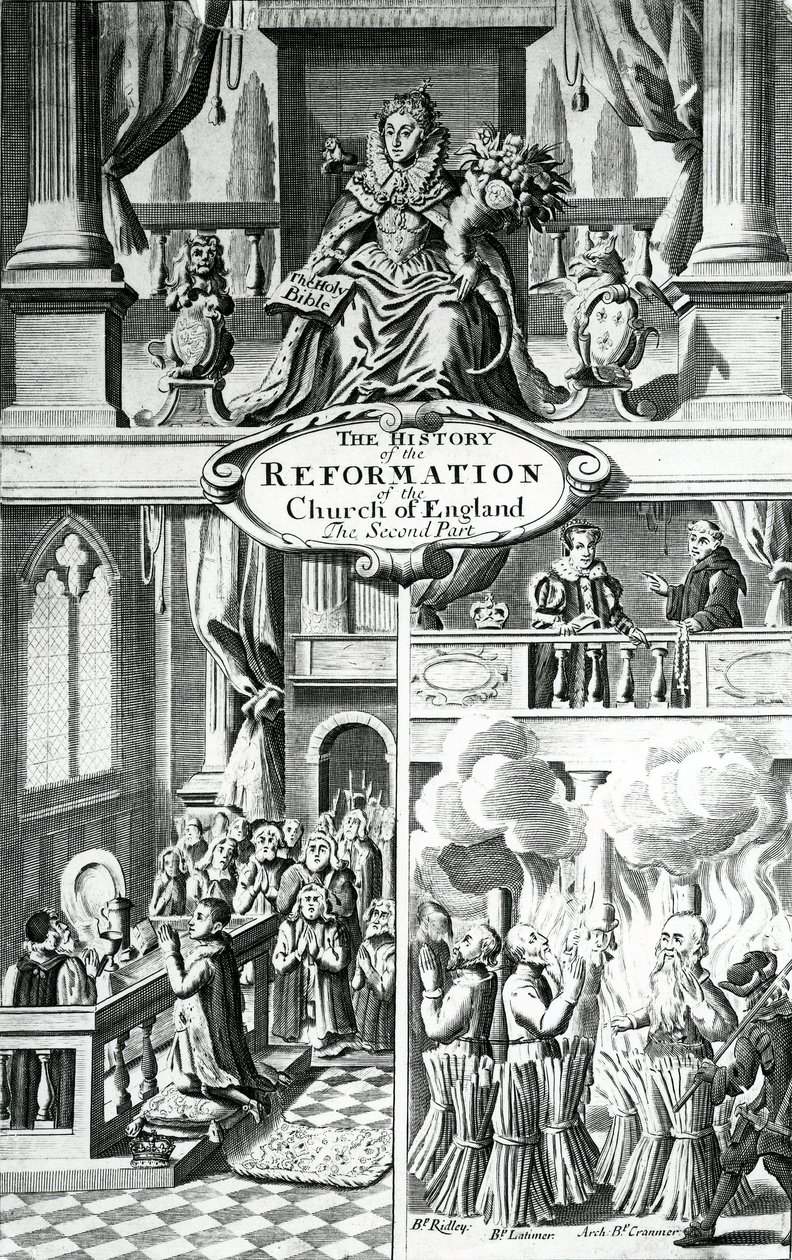 Historia reformacji Kościoła anglikańskiego – druga część XVII wieku autorstwa English School