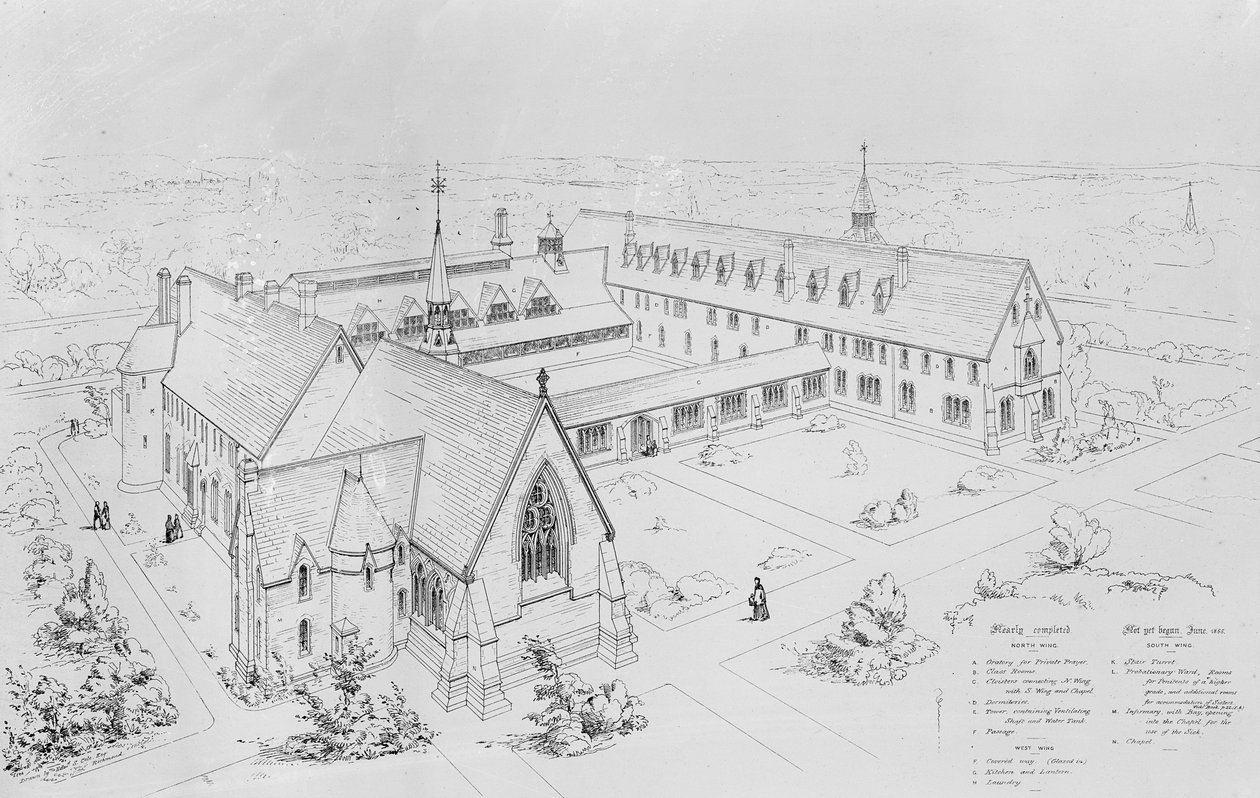 Dom Miłosierdzia, Clewer autorstwa English School